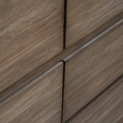 5pc Resto Bedroom Set Weathered Gray - Abbyson Living - Image 8