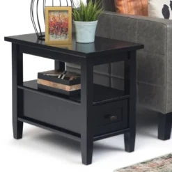14" Norfolk Narrow Side Table - Wyndenhall