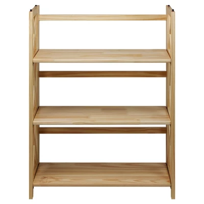 38" 3-Shelf Folding Bookcase - Flora Home - Image 8