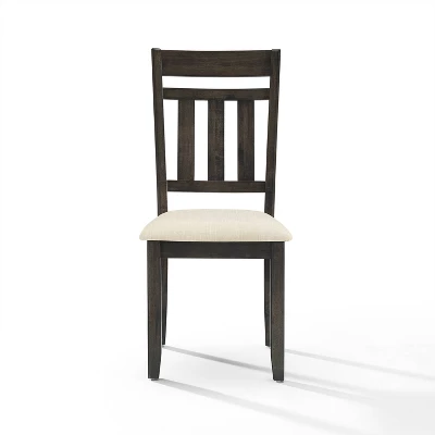 Set Of 2 Hayden Slat Back Dining Chairs Slate - Crosley - Image 9