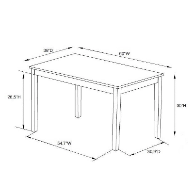 Roslyn Dining Table White - Powell - Image 6