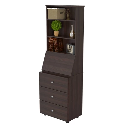Computer/Credenza Work Center Espresso - Inval - Image 7