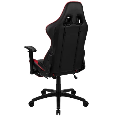 BlackArc Tango Gaming Desk & Chair Set - Reclining Gaming Chair With Slide-Out Footrest & Gaming Desk With Cupholder/Headphone Hook - Image 12