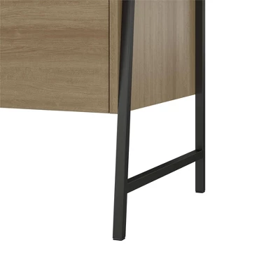 Bushwick Tall 5 Drawer Dresser Natural - Novogratz - Image 9