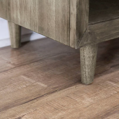 3pc Aurora Mid-Century Bedroom Set Gray - Abbyson Living - Image 8