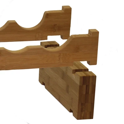 Oceanstar 18-Bottle Stackable Wine Rack - Image 4