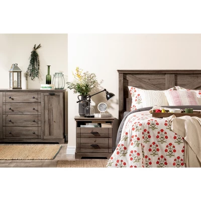 Avilla 4 Drawer Dresser With Doors - South Shore - Image 2