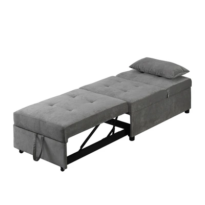 Pull Out Sleeper Sofa With Pillow - ModernLuxe