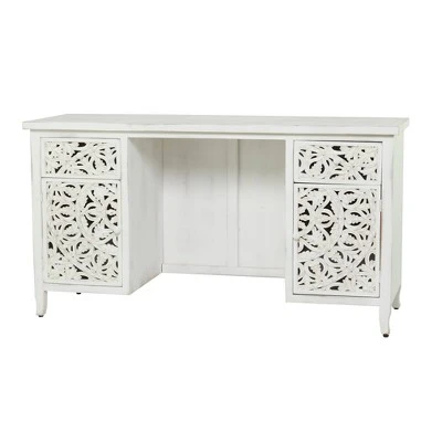 31" X 56" Traditional Wood Desk - Olivia & May - Image 9