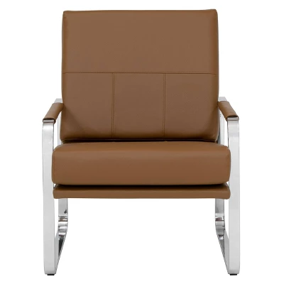 Allure Modern Blended Leather Accent Arm Chair - Studio Designs Home - Image 10