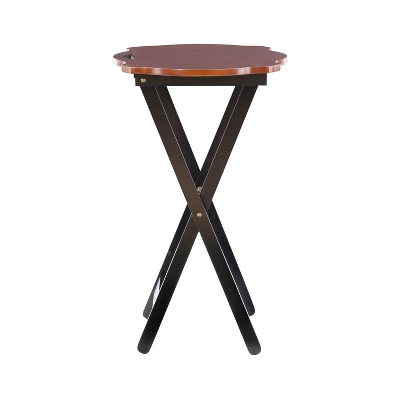 Austin Tray Table Set Black/Hazelnut - Powell Company - Image 6