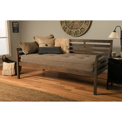 Twin Yorkville Daybed Includes Mattress Stone - Dual Comfort