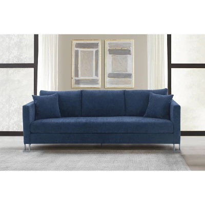 Heritage Fabric Upholstered Sofa - Armen Living - Image 7