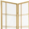 6 Ft. Tall Double Cross Shoji Screen - Special Edition - Gold (5 Panels)