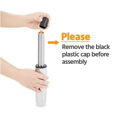 Yaheetech Adjustable Mid-Back Office Chair Executive Chair White - Image 7