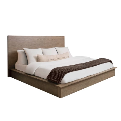 5pc Resto Bedroom Set Weathered Gray - Abbyson Living - Image 14