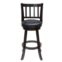 29" Bloomington Swivel Bar Stool Cappuccino - Boraam