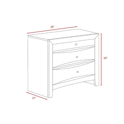 3pc King Madison Storage Bedroom Set Espresso Brown - Picket House Furnishings - Image 8