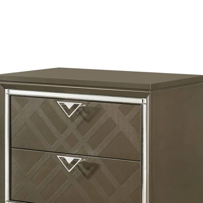31" Skylar Nightstand Dark Champagne - Acme Furniture - Image 4