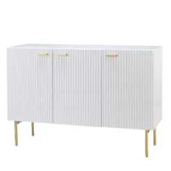 Laconia 47" Buffet Sideboard Cabinet With 3 Doors | KARAT HOME