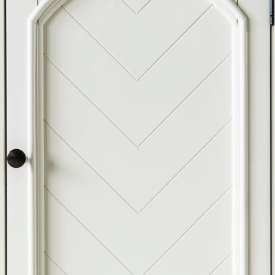 6pc Queen Addison Panel Bedroom Set Dove White - Picket House Furnishings - Image 3