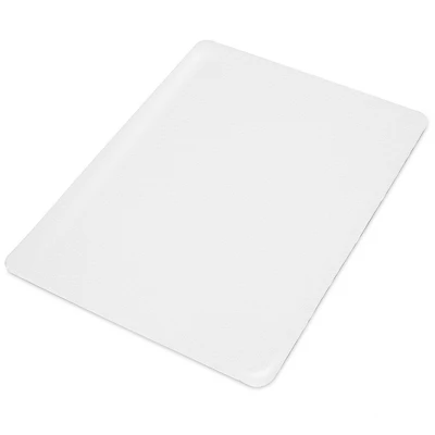 WorkOnIt Office Desk Chair Floor Mat, Clear - Image 7