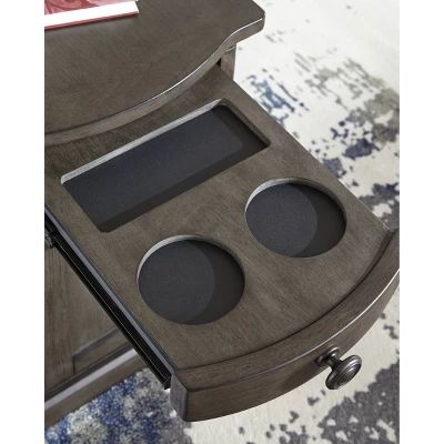 Laflorn Chair Side End Table Gray - Signature Design By Ashley - Image 5