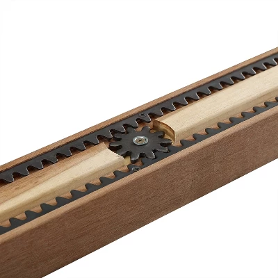 6pc Hayden Extendable Dining Set With Camille Chairs Matte Black/Slate - Crosley - Image 12