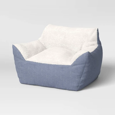 Chambray Kids’ Bean Bag Chair - Pillowfort™ - Image 6