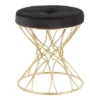 Jasmine Contemporary Vanity Stool - LumiSource
