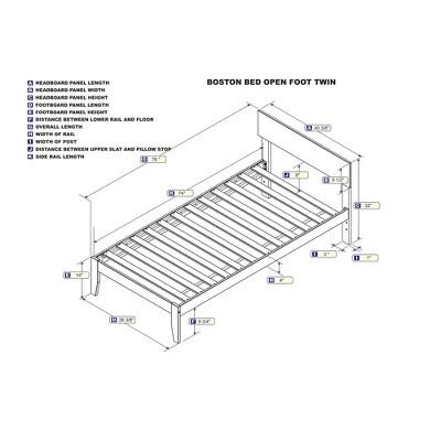 Boston Bed - AFI - Image 3
