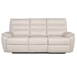 Duval Power Recliner Sofa Ivory - Steve Silver Co.