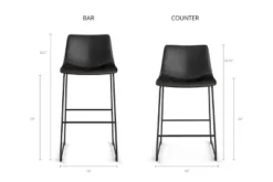 Inmod Kent Counter Stool (Set Of 2)