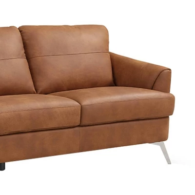 81" Safi Sofa Cappuccino Leather - Acme Furniture - Image 4