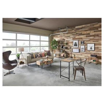 Desk Mixed Material Light Brown - ClosetMaid - Image 2