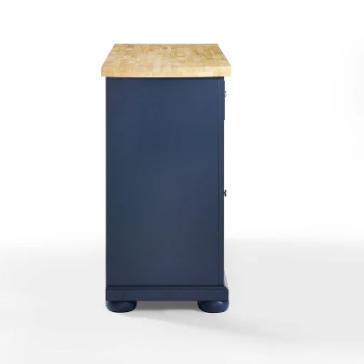 Madison Kitchen Island Navy - Crosley - Image 7