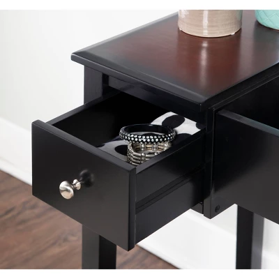 Camden Vanity Set Black Cherry - Linon - Image 13