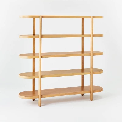 57" Portola Hills 5 Shelf Horizontal Bookcase - Threshold™ Designed With Studio McGee - Image 10