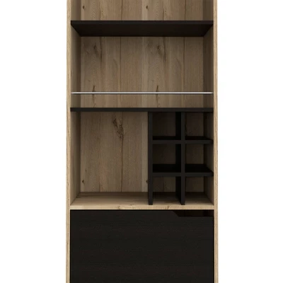 Aster High Bar Cabinet Light Wood - RST Brands - Image 4