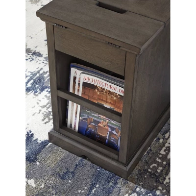 Laflorn Chair Side End Table Gray - Signature Design By Ashley - Image 3