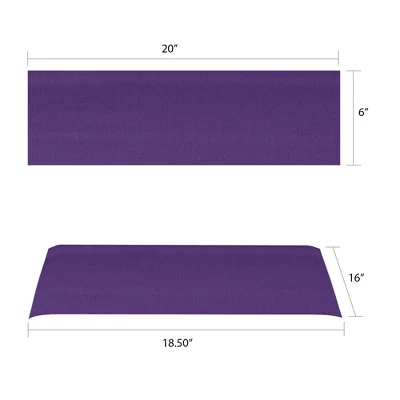 Director's Chair Replacement Canvas Purple - Flora Home - Image 2