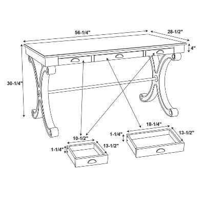Serenity Desk - Powell Company - Image 12