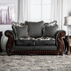 Danbury Rolled Arm Loveseat - HOMES: Inside + Out