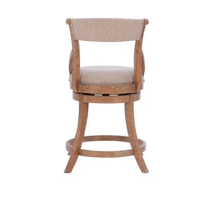 Big And Tall Gerald Counter Height Barstool Brown - Powell Company - Image 3