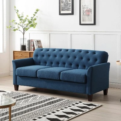 Hilda 73"Wide Living Room Sofa With Flared Arms | ARTFUL LIVING DESIGN - Image 10