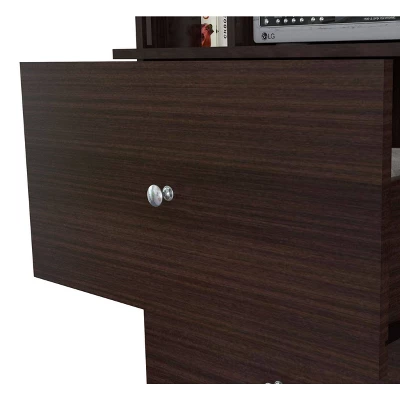70.9" Video Combo Armoire Espresso - Inval - Image 9