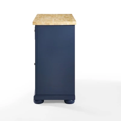 Madison Kitchen Island Navy - Crosley - Image 6