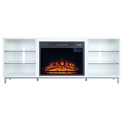 Brighton Fireplace TV Stand For TVs Up To 56" - Manhattan Comfort - Image 11