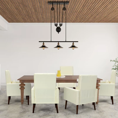 Tangkula 2-in-1 Upholstered Rocking Chair With Wood Leg & Pillow Relax Sofa Chair Light Grey/Beige/Dark Gray