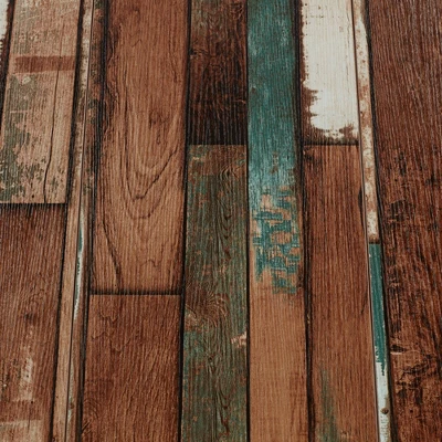 55 Downing Street Distressed Walnut Convertible Bookshelf Dining Table - Image 2